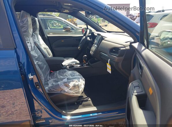 4S4SLDL62T3093528 2026 SUBARU FORESTER Blue Widok wnętrza z przodu
