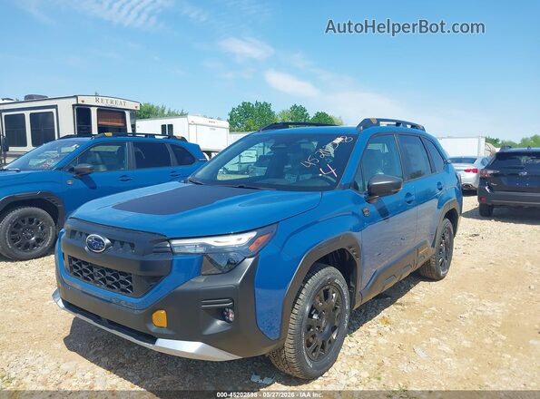 4S4SLDL62T3093528 2026 SUBARU FORESTER Blue Przód lewy