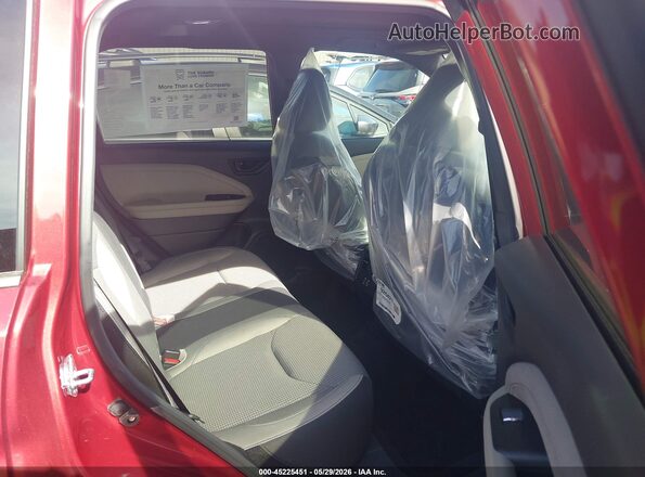 4S4SLSE71T3093918 2026 SUBARU FORESTER Красный Вид наклейки с VIN-кодом