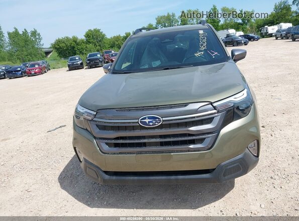 4S4SLSE76T3094885 2026 SUBARU FORESTER Green Widok z przodu
