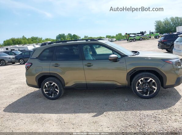 4S4SLSE76T3094885 2026 SUBARU FORESTER Green Widok wnętrza z tyłu