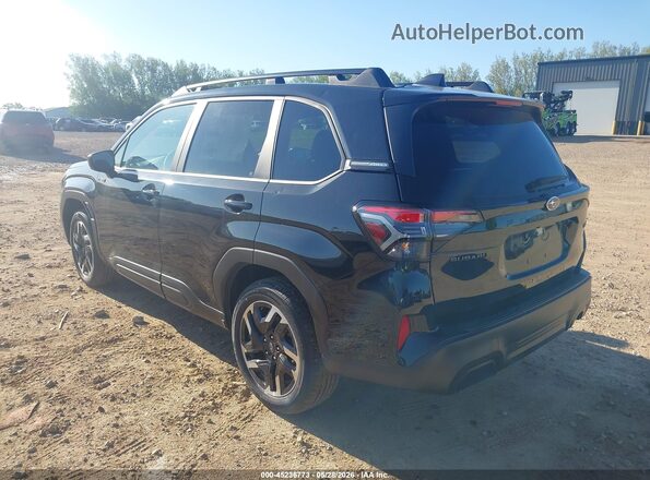 4S4SLSE7XT3075319 2026 SUBARU FORESTER Black Задня ліва чверть