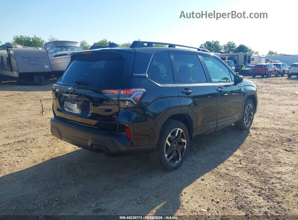4S4SLSE7XT3075319 2026 SUBARU FORESTER Black Задня права чверть