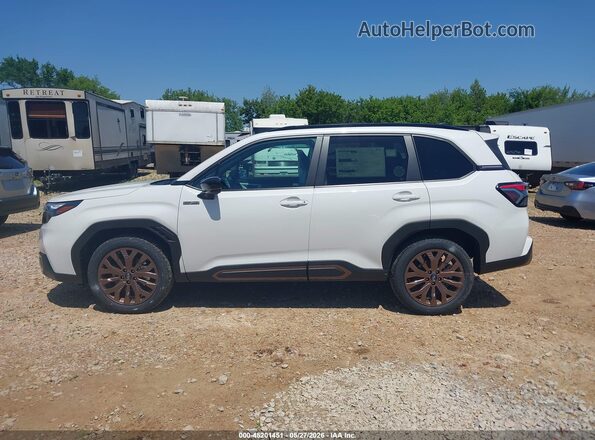 4S4SLSJ73T3093876 2026 SUBARU FORESTER White Панорамний вид салону 360°