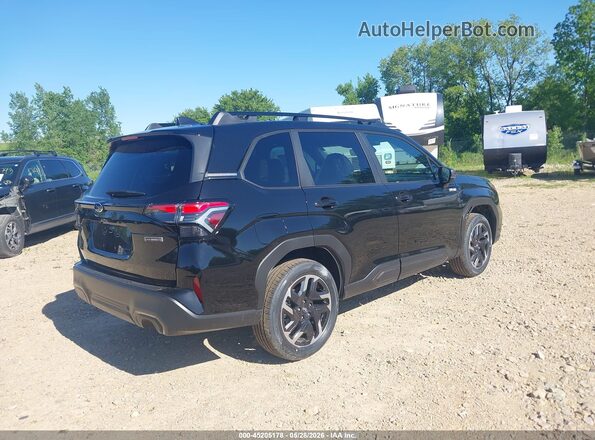4S4SLSR71T3093928 2026 SUBARU FORESTER Black Задня права чверть