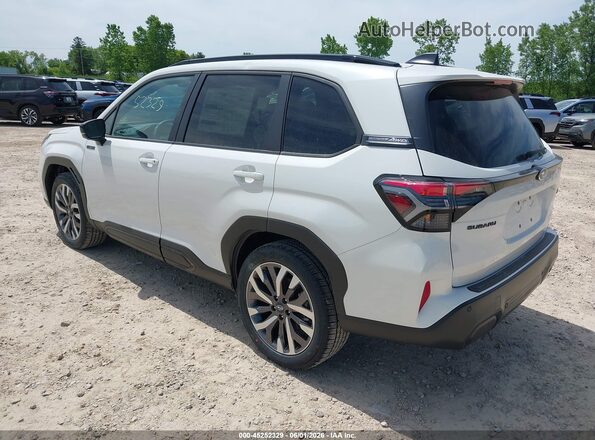 4S4SLST73T3094796 2026 SUBARU FORESTER White უკანა მარცხენა