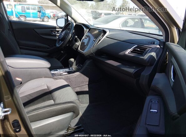 4S4WMAAD4S3422002 2025 SUBARU ASCENT Зеленый Вид салона спереди