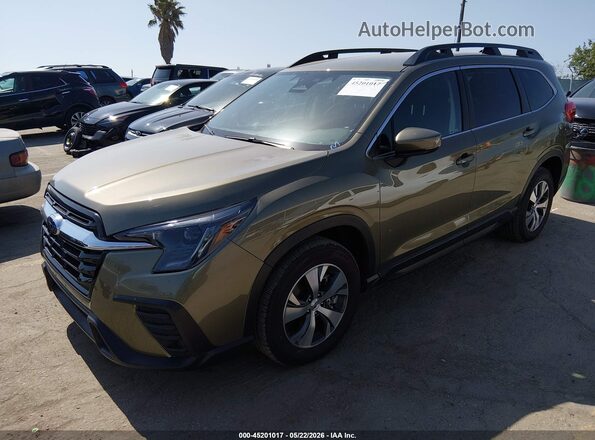 4S4WMAAD4S3422002 2025 SUBARU ASCENT Зеленый Передняя левая четверть