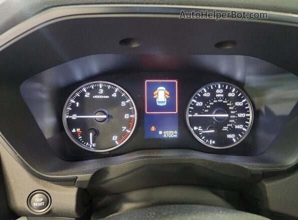 4S4WMAAD4T3411938 2026 SUBARU ASCENT White ხელსაწყოთა პანელის ხედი