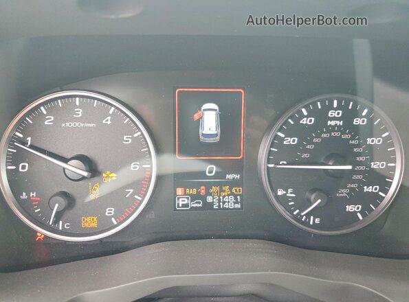 4S4WMABD4T3406950 2026 SUBARU ASCENT Black ხელსაწყოთა პანელის ხედი