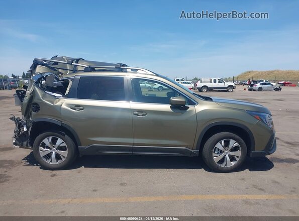 4S4WMACD2R3457869 2024 SUBARU ASCENT Green უკანა სალონის ხედი