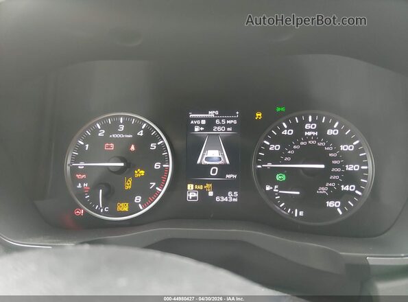 4S4WMACD3R3448341 2024 SUBARU ASCENT White უკანა სავარძლების ხედი