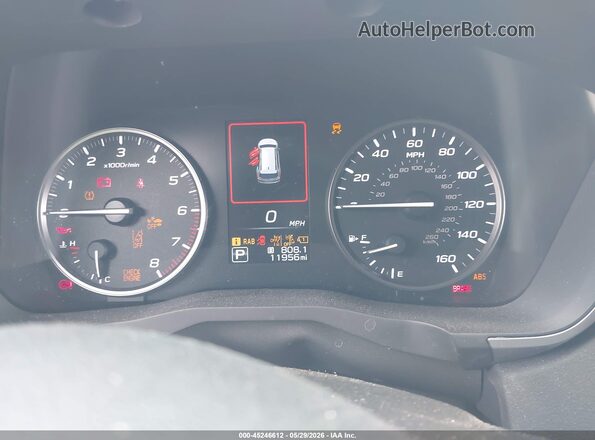 4S4WMADD9S3419494 2025 SUBARU ASCENT White Widok tylnych siedzeń