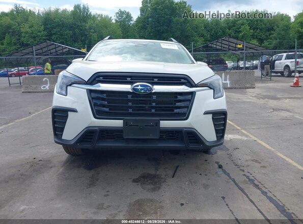 4S4WMADD9S3419494 2025 SUBARU ASCENT White Widok zestawu wskaźników