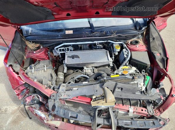4S4WMAFD6M3419288 2021 SUBARU ASCENT Burgundy ძრავის განყოფილების ხედი