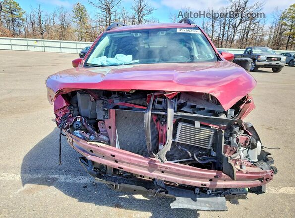 4S4WMAFD6M3419288 2021 SUBARU ASCENT Burgundy წინა ხედი