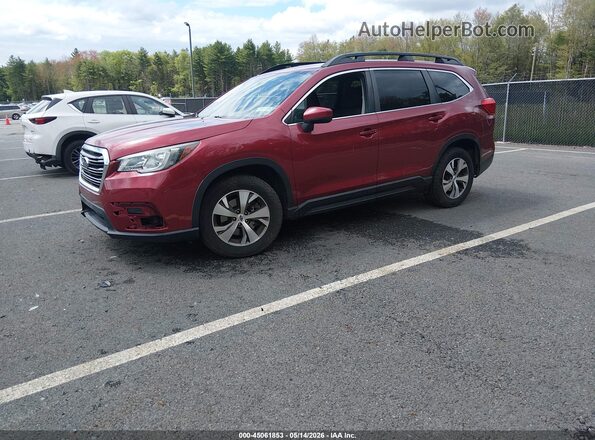 4S4WMAFD7K3430670 2019 SUBARU ASCENT Red Przód lewy