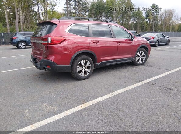 4S4WMAFD7K3430670 2019 SUBARU ASCENT Red Tył prawy