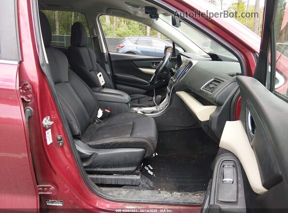 4S4WMAFD7K3430670 2019 SUBARU ASCENT Red Widok wnętrza z przodu