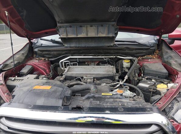 4S4WMAFD7K3430670 2019 SUBARU ASCENT Red Widok z tyłu