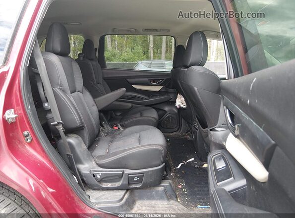 4S4WMAFD7K3430670 2019 SUBARU ASCENT Red Widok naklejki z numerem VIN
