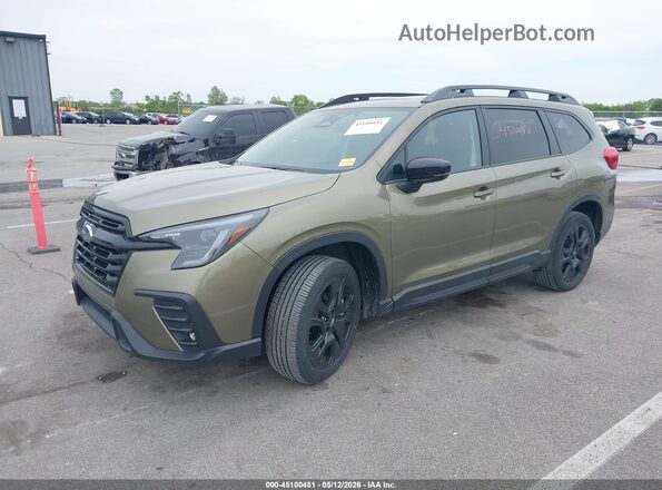 4S4WMAFD7S3416347 2025 SUBARU ASCENT Green Vista tres cuartos delantera izquierda