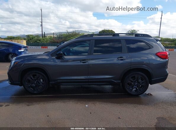 4S4WMAHD1R3409174 2024 SUBARU ASCENT Gray Вид задньої частини салону
