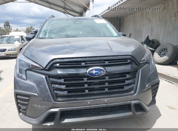 4S4WMAHD2R3446492 2024 SUBARU ASCENT Gray Widok z przodu