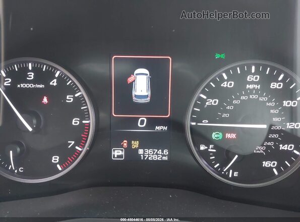 4S4WMAHD2R3446492 2024 SUBARU ASCENT Gray Widok tylnych siedzeń