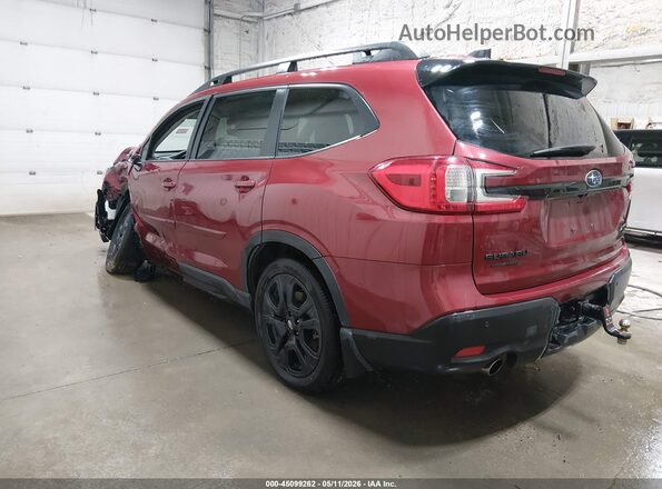 4S4WMAHD3R3436604 2024 SUBARU ASCENT Red Задня ліва чверть