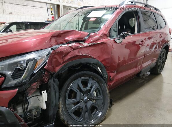 4S4WMAHD3R3436604 2024 SUBARU ASCENT Red Вид спереду