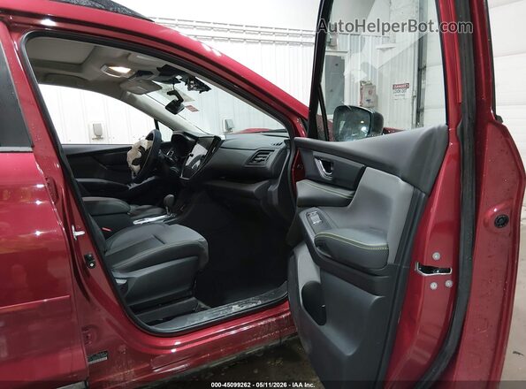 4S4WMAHD3R3436604 2024 SUBARU ASCENT Red Вид салону спереду