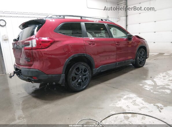 4S4WMAHD3R3436604 2024 SUBARU ASCENT Red Задня права чверть