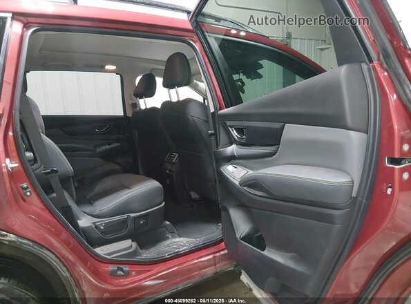 4S4WMAHD3R3436604 2024 SUBARU ASCENT Red Вид наклейки з VIN-кодом