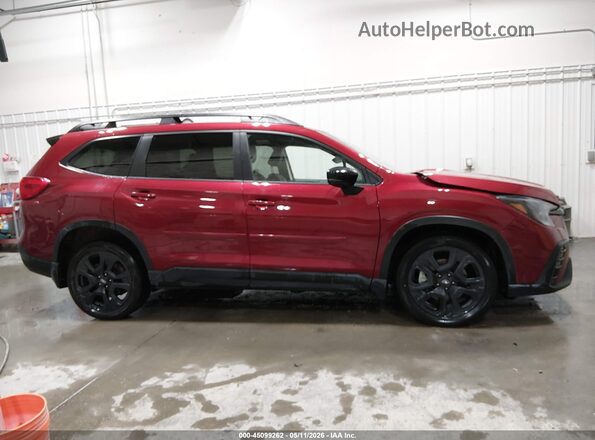4S4WMAHD3R3436604 2024 SUBARU ASCENT Red Панорамний вид салону 360°