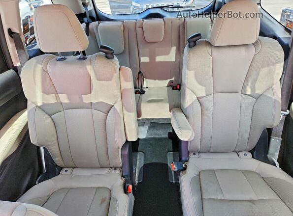 4S4WMAHD4K3405402 2019 SUBARU ASCENT Бордовый Вид задних сидений