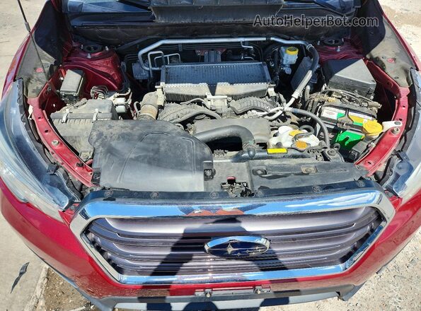 4S4WMAHD4K3405402 2019 SUBARU ASCENT Бордовый Вид подкапотного пространства