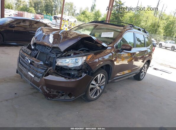 4S4WMAHD6L3450584 2020 SUBARU ASCENT Коричневый Передняя левая четверть