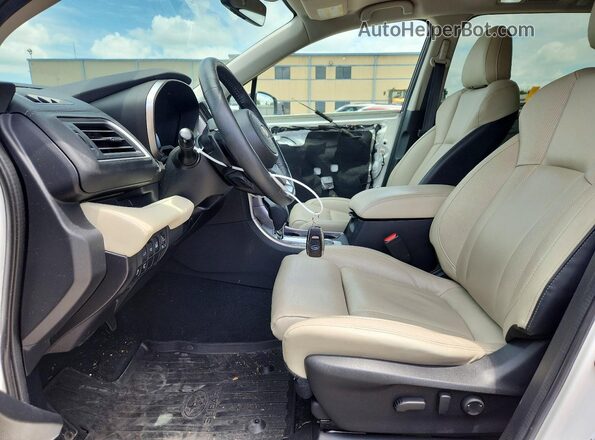4S4WMAJD4L3450433 2020 SUBARU ASCENT White Vista interior delantera