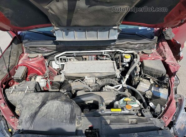 4S4WMAJD7N3408342 2022 SUBARU ASCENT Red Engine compartment view