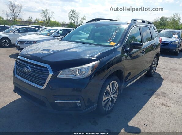 4S4WMALD3K3472533 2019 SUBARU ASCENT Black Vista tres cuartos delantera izquierda