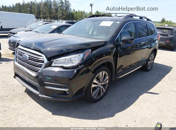 4S4WMALD5K3484909 2019 SUBARU ASCENT Black Առջևի ձախ երեք քառորդ տեսարան