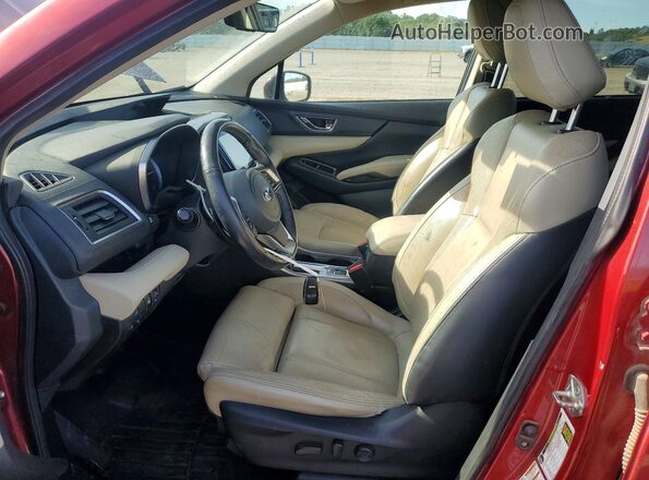 4S4WMALD6K3481596 2019 SUBARU ASCENT Красный Вид салона спереди