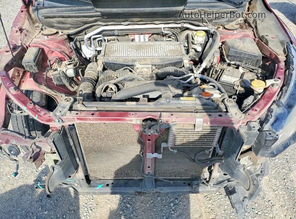 4S4WMALD6K3481596 2019 SUBARU ASCENT Красный Вид подкапотного пространства