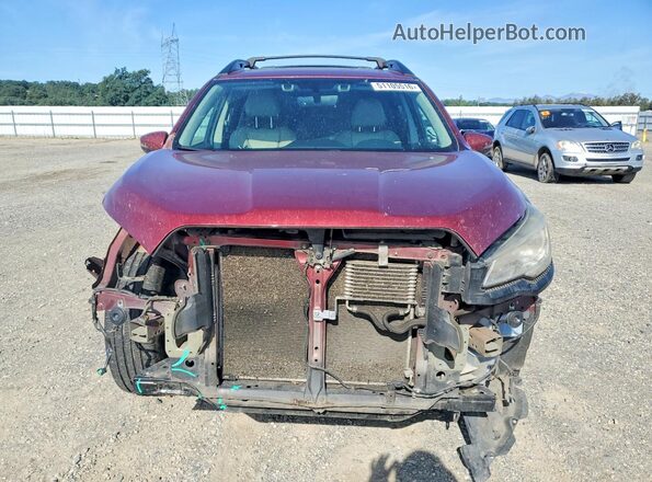 4S4WMALD6K3481596 2019 SUBARU ASCENT Красный Вид спереди