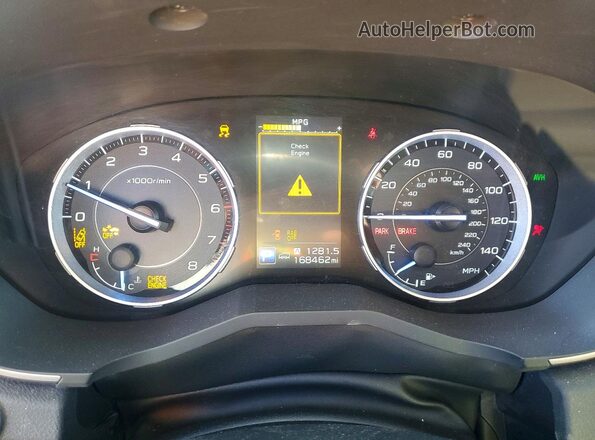 4S4WMALD6K3481596 2019 SUBARU ASCENT Красный Вид щитка приборов