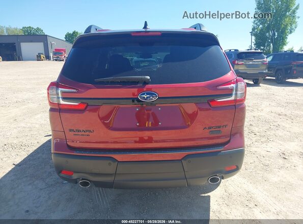 4S4WMALD7T3414765 2026 SUBARU ASCENT Red 