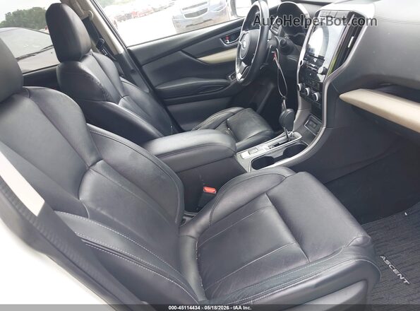 4S4WMAMD1K3437844 2019 SUBARU ASCENT White წინა სალონის ხედი