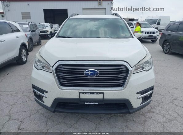 4S4WMAMD1K3437844 2019 SUBARU ASCENT White ხელსაწყოთა პანელის ხედი