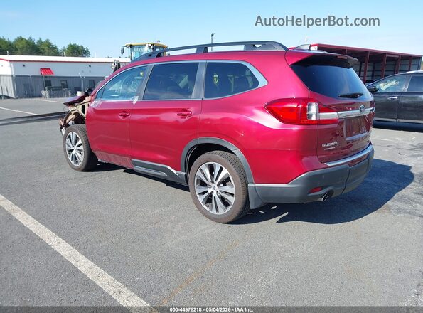 4S4WMAMD1K3443580 2019 SUBARU ASCENT Maroon Trasero izquierdo
